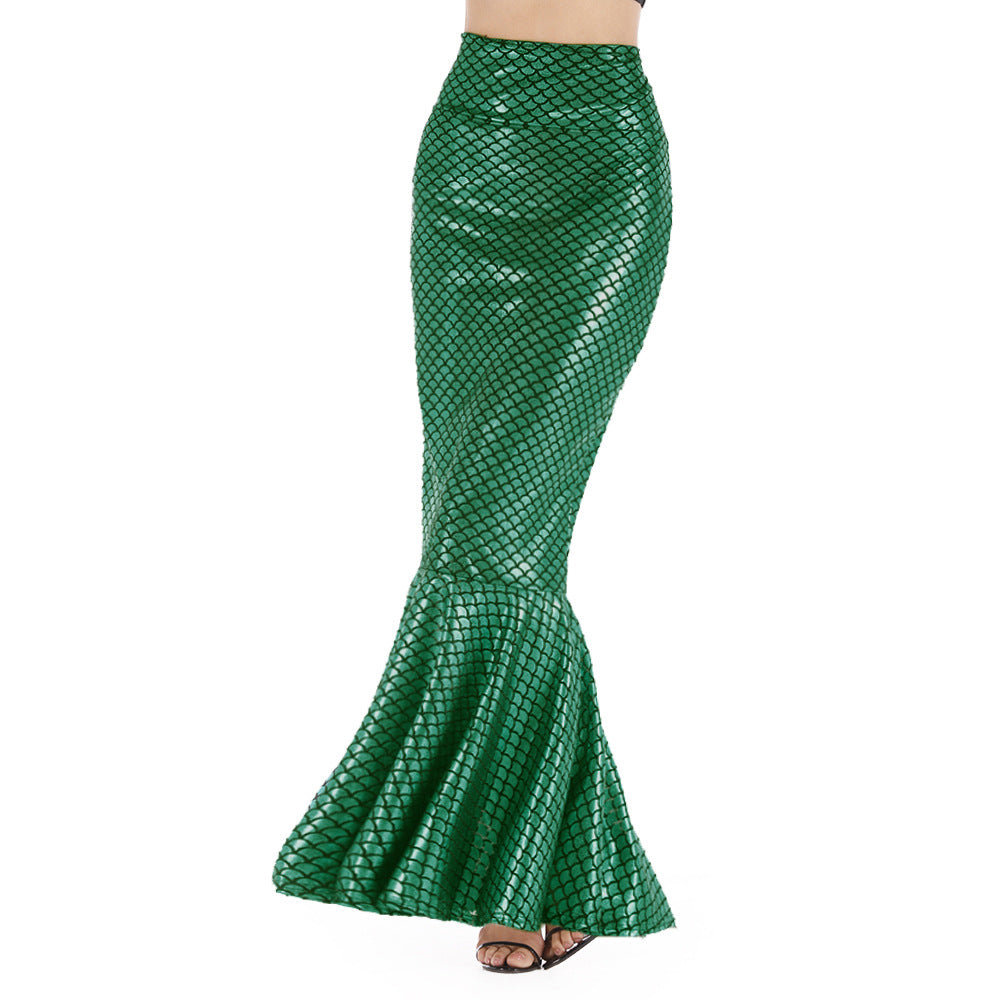 Casual Sexy Mermaid High Waist Fishtail Skirt