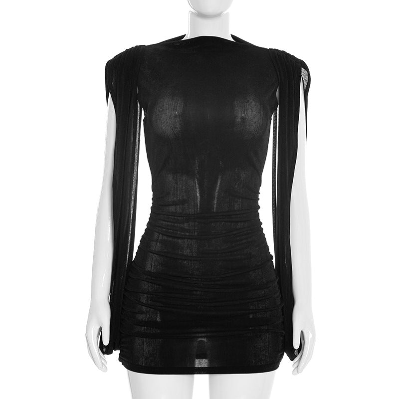 Unique Comfortable Elegant Style Ribbon Sheath Dress