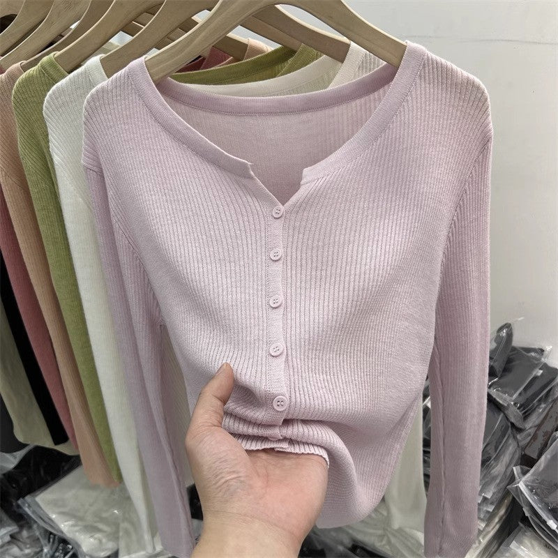 Women's Outer Wear Spring Long Sleeve Inner Women's Sweater