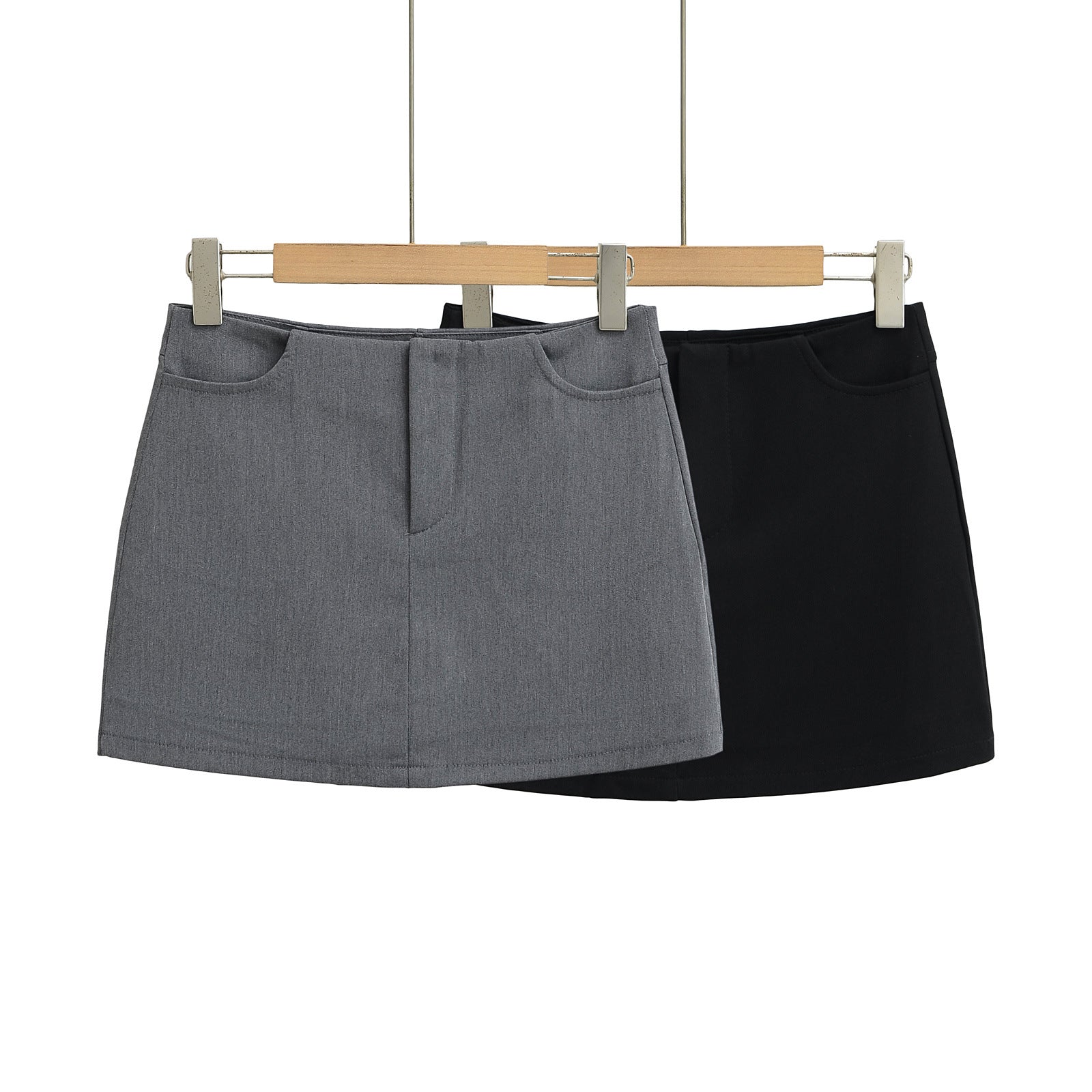 Spring Simple Basic Hot Sexy Hip Skirt