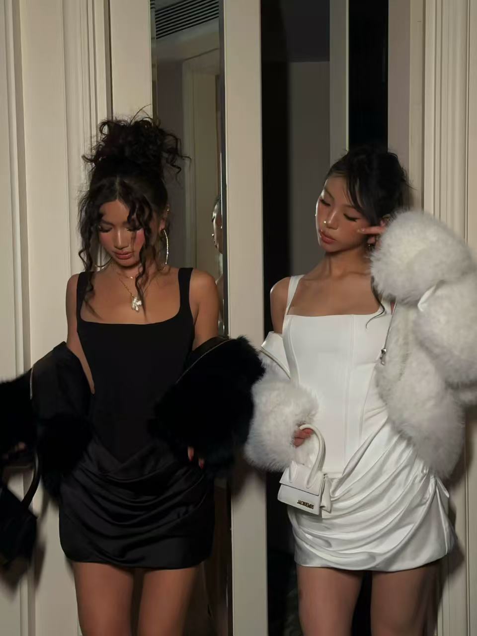 Comfortable Sexy Hot Fishbone Strap Temperament Dress