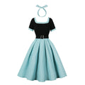 Women's Elegant Retro Party Court Polka Dot Dress