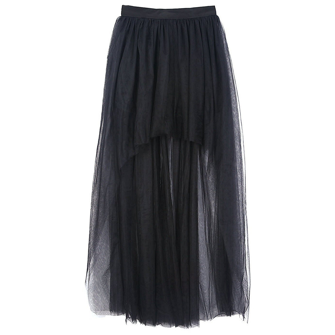 Swallowtail Dress Tulle Sexy Black Front Shorts
