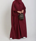 Women's Robe Solid Color Loose Malay Dress