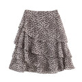 Spring Fashion Draping Irregular Cake Dress A- Skirt