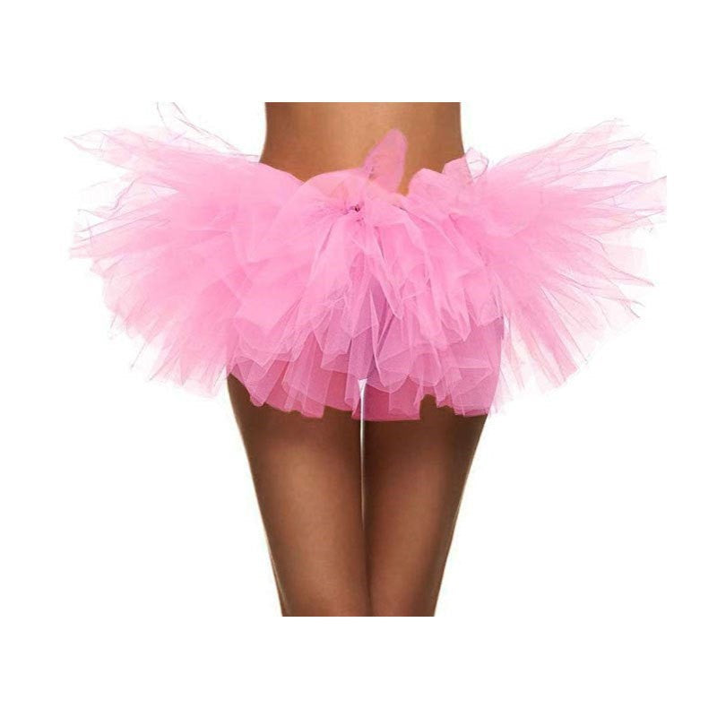 Tulle Pettiskirt Half-length Large Rainbow Color Shorts