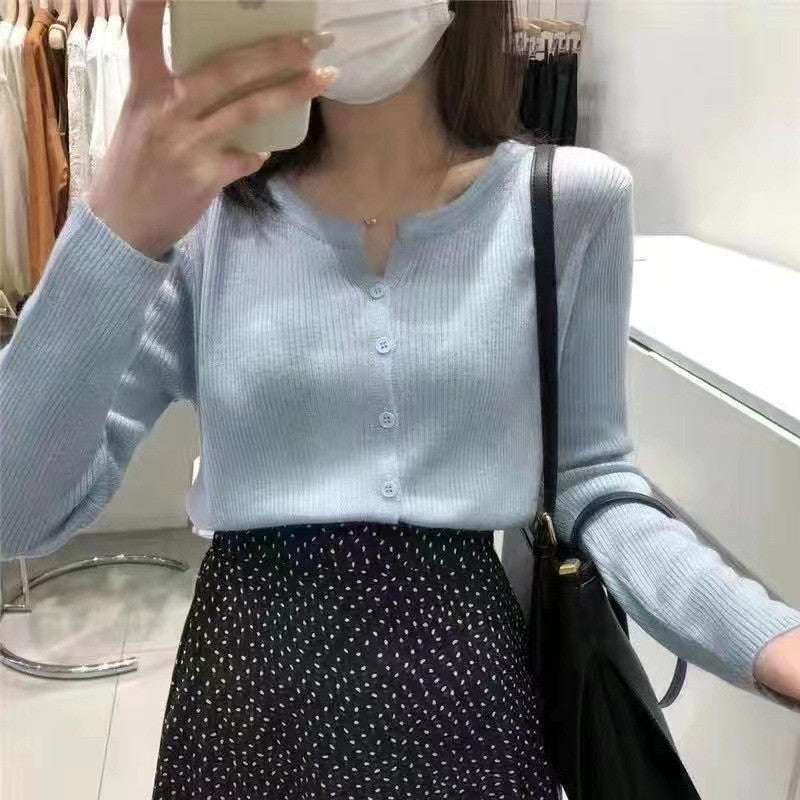 Women's Outer Wear Spring Long Sleeve Inner Women's Sweater