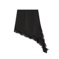 Women's Summer Lace Silk Satin Textured Skirt