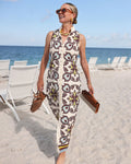 New Creative Casual Fashion Sleeveless Elegant Dress