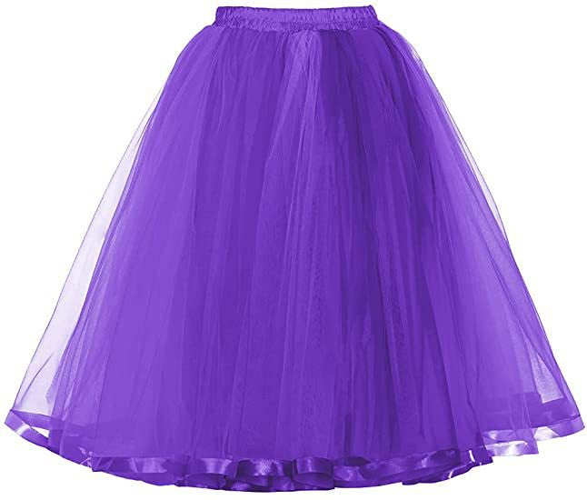 Halloween Rainbow Tulle Tutu Carnival Performance Skirt