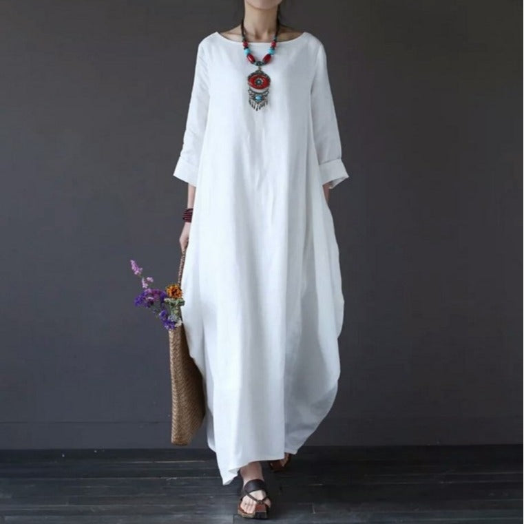 Innovative Casual Classy Loose Cotton Linen Plus Size