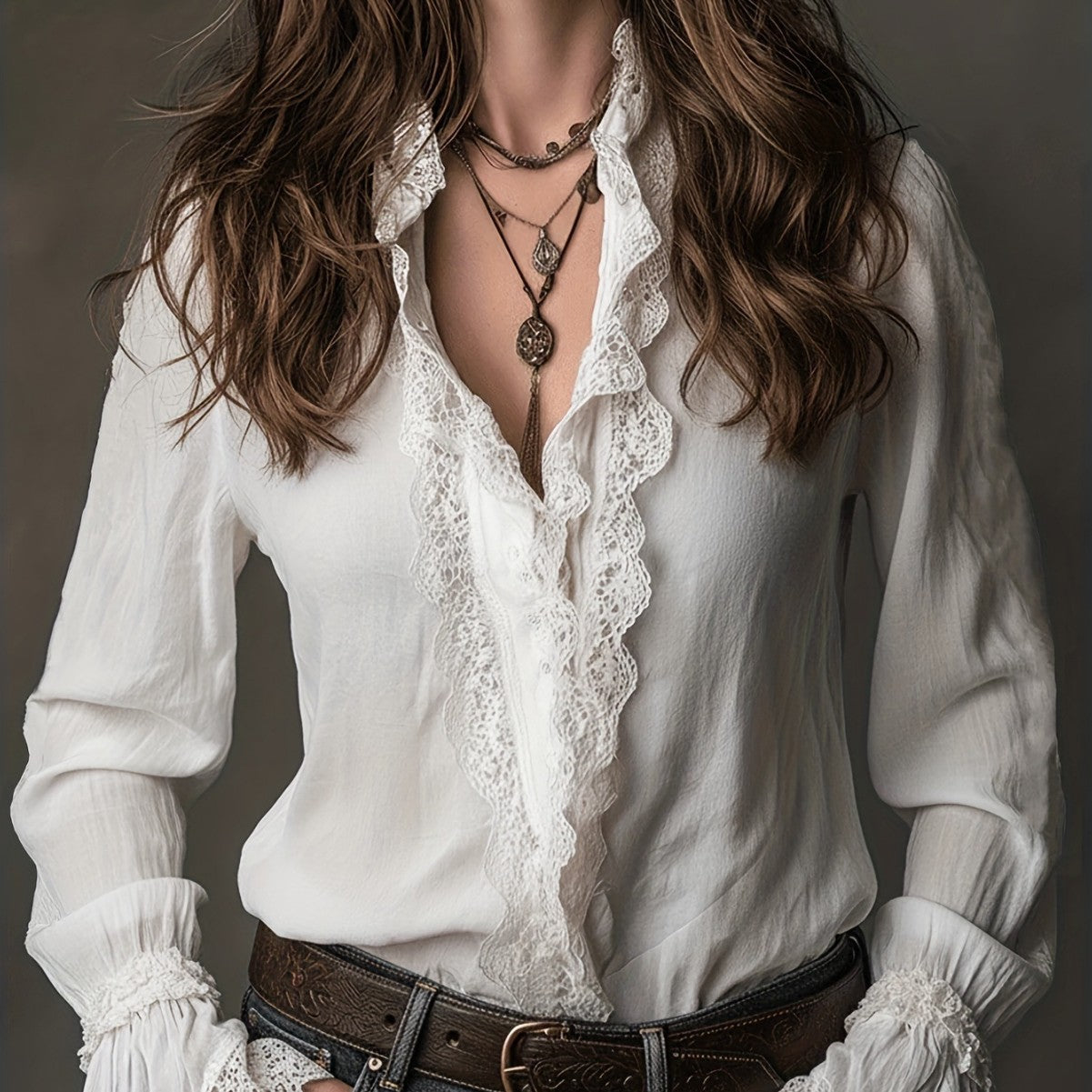 Women's Shirt Design Stitching Thin Small Long Sleeve Tops