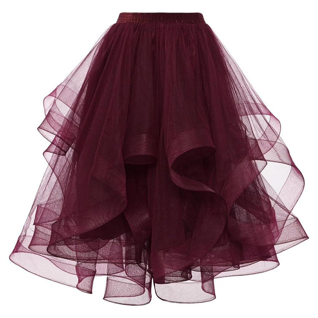 Dance Prom Dress Bridesmaid Fishtail Wave Skirts