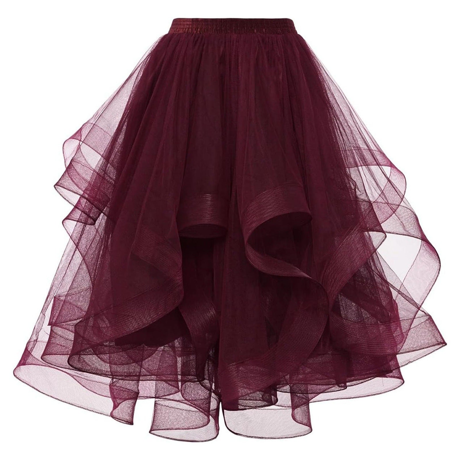 Dance Prom Dress Bridesmaid Fishtail Wave Skirts