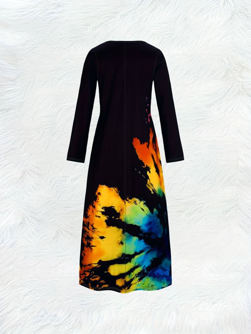 Casual Latin American Lady Style Xi Dress