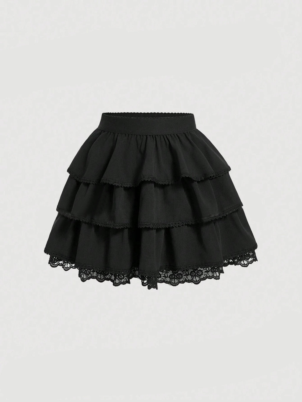 Women's Bubble Slimming Flounce Cake Dress A- Skirts