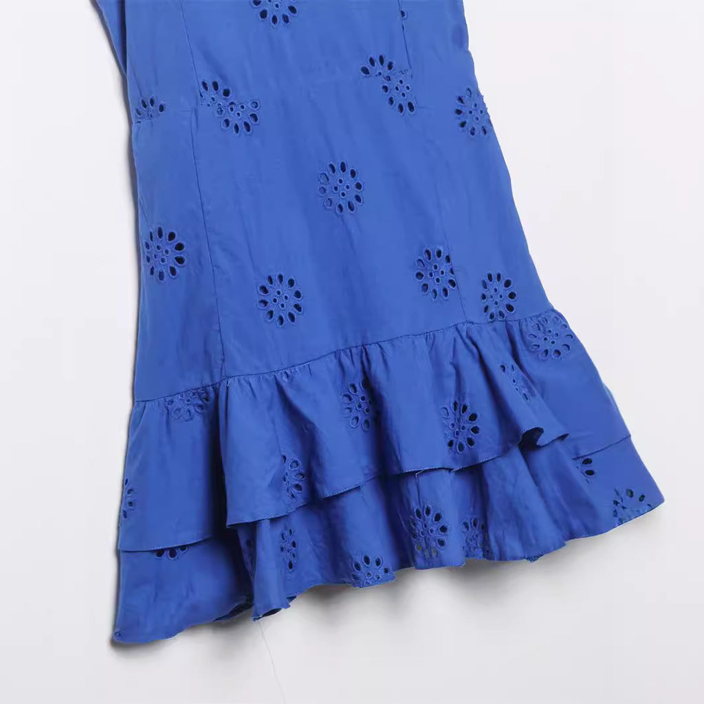Women's Autumn High Waist Stitching Mid-length Slip Clothing