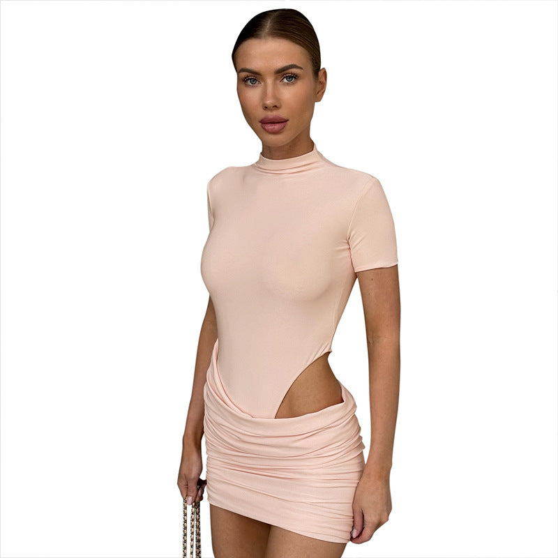 Women's Summer Sexy Tight Midriff Outfit Sheath Clothing