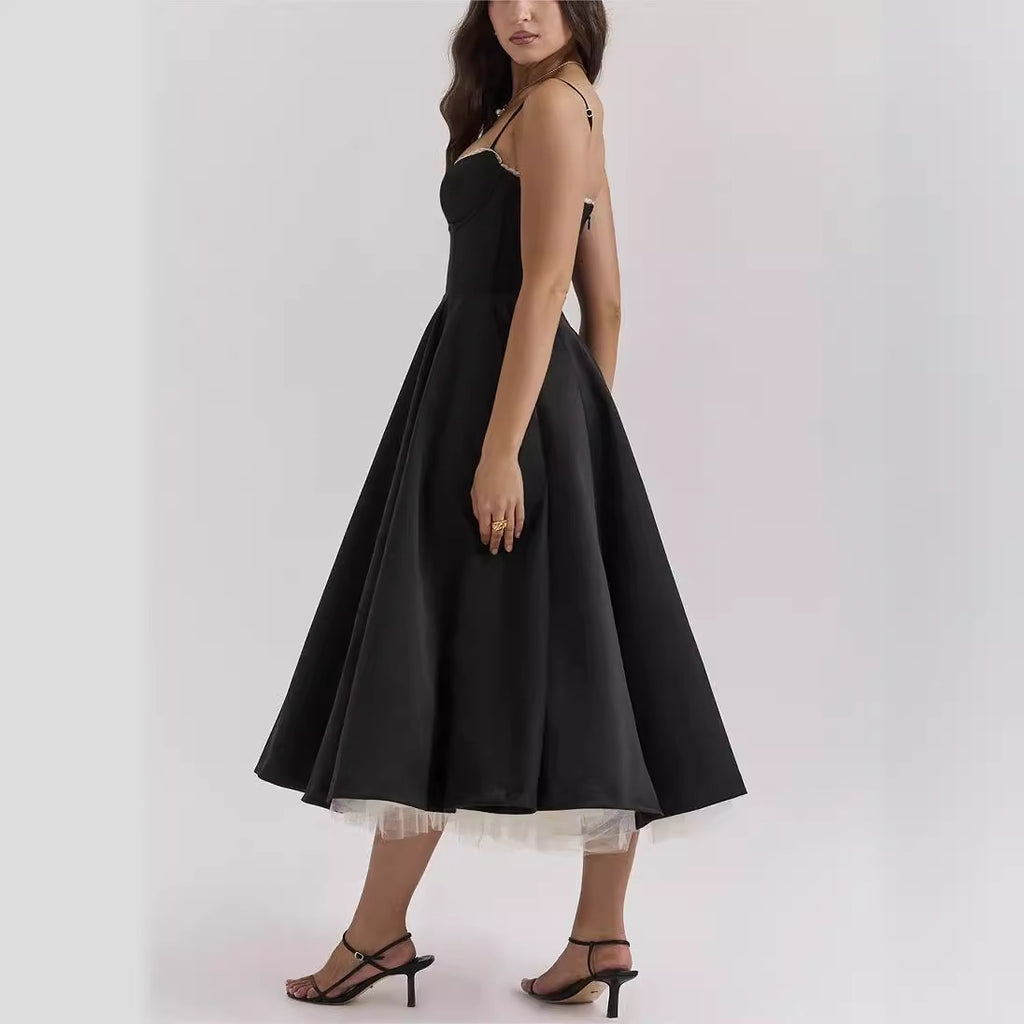 Women's Sexy Brace Sleeveless Pettiskirt Maxi Clothing