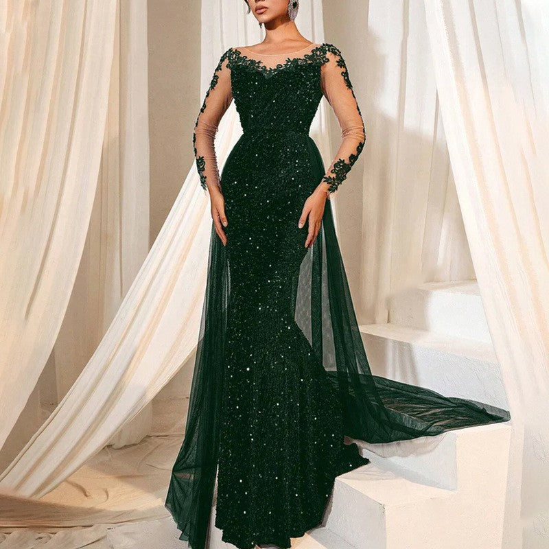 Women's Prom Formal Graceful Fashionable Elegant Long Dress