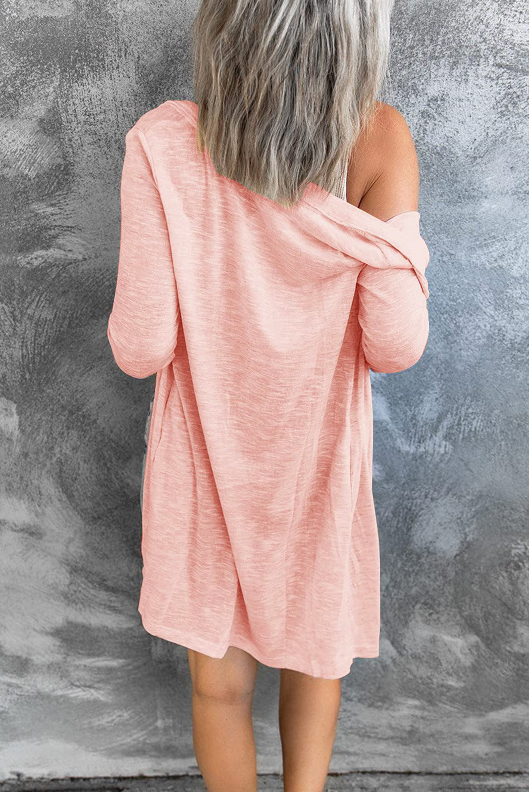 Protection Lightweight Breathable Pure Color Casual Versatile Long Cardigans