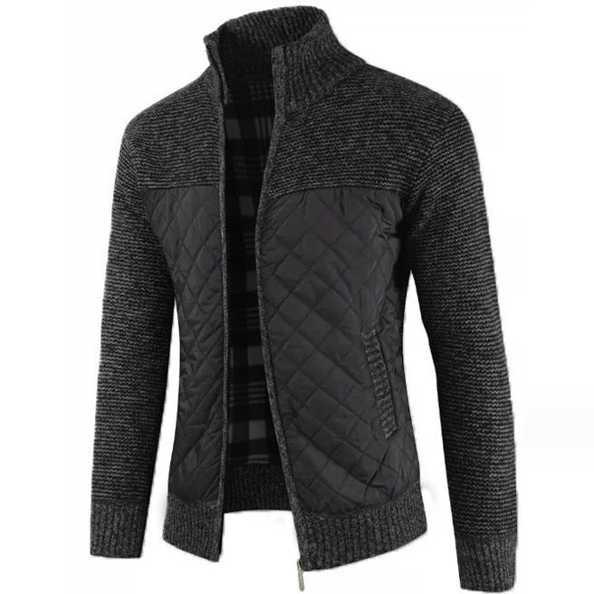 Autumn Loose Casual Thickened Stand Collar Women's Sweater
