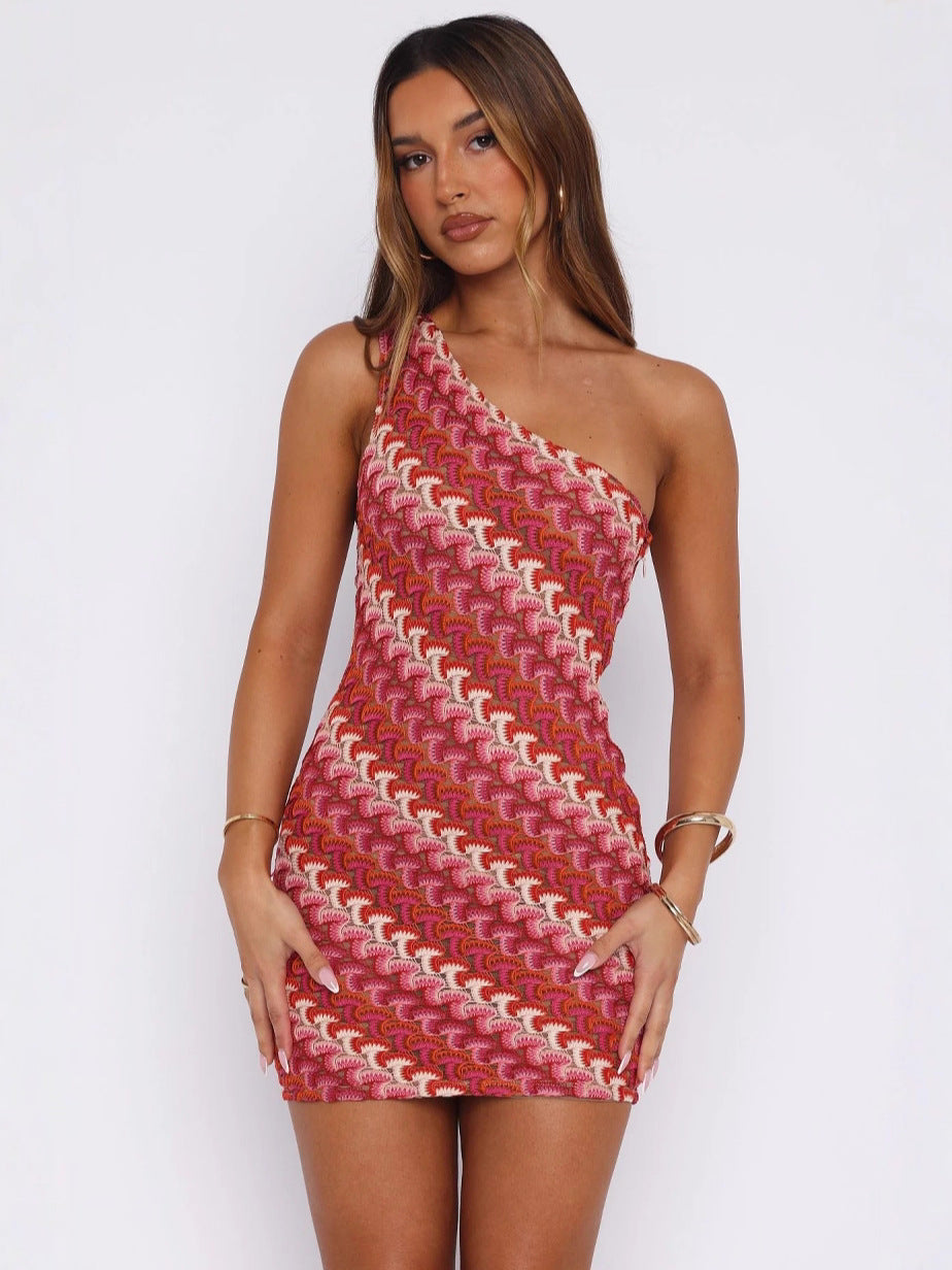Sexy Ethnic Style Vacation Hollow Sleeveless Dress