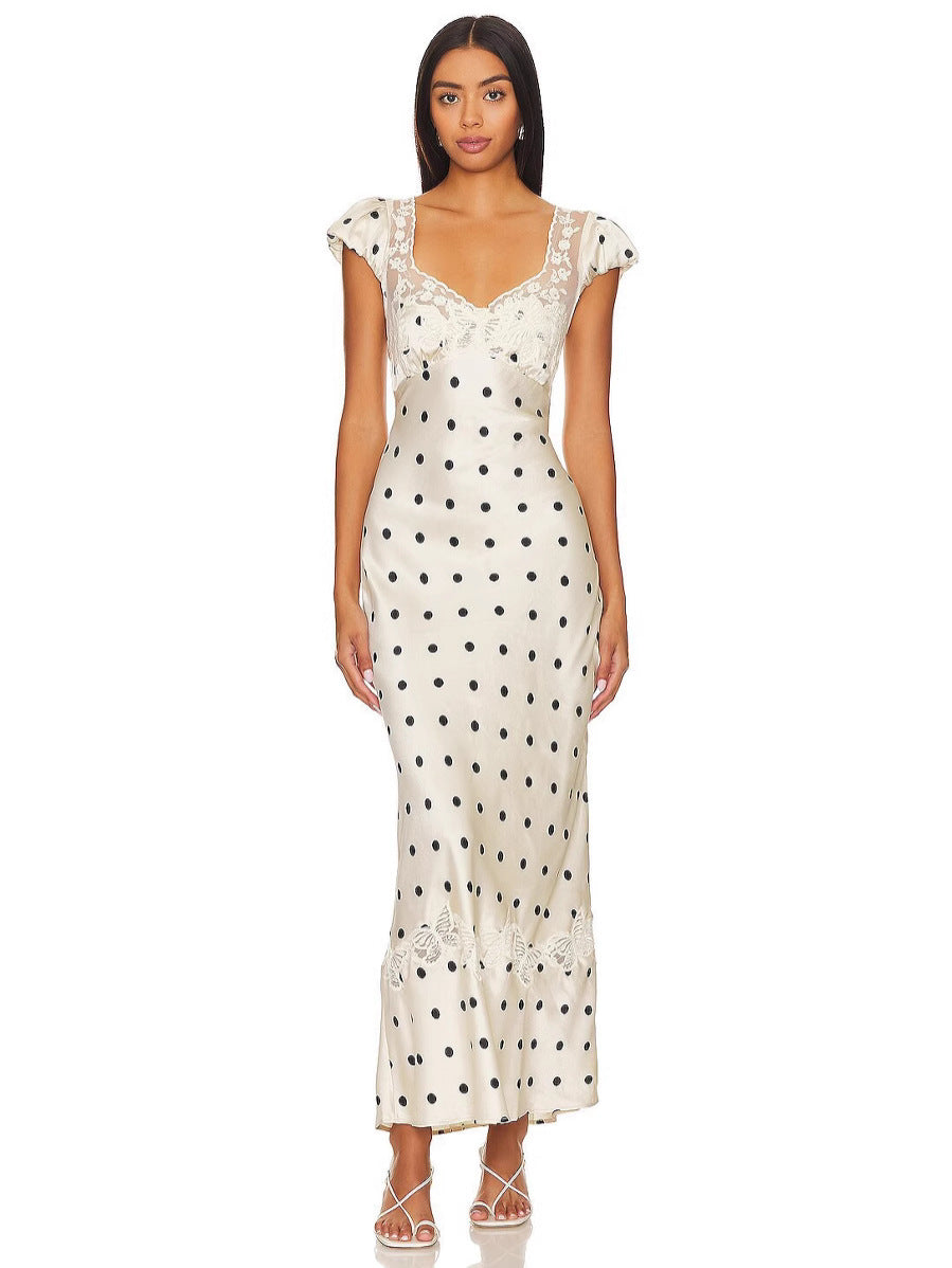 Attractive New Spring Fashion Forged Printed Dress