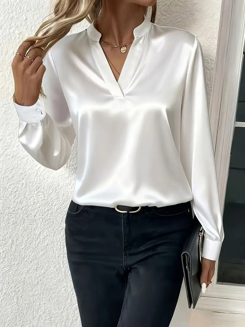 Women's Simplicity Temperament Wild Loose Shirt Blouse