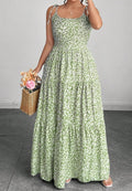 Women's Summer Floral Large Casual Comfortable Vacation Dress