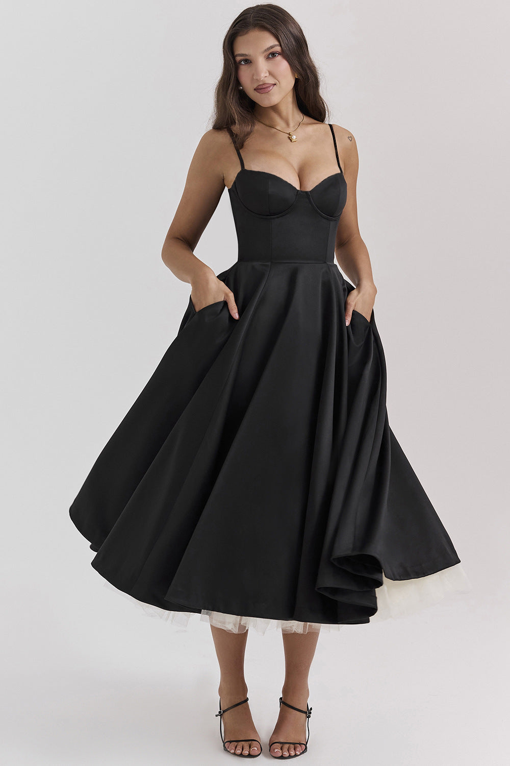 Super Nice Princess French Mesh Large Dress