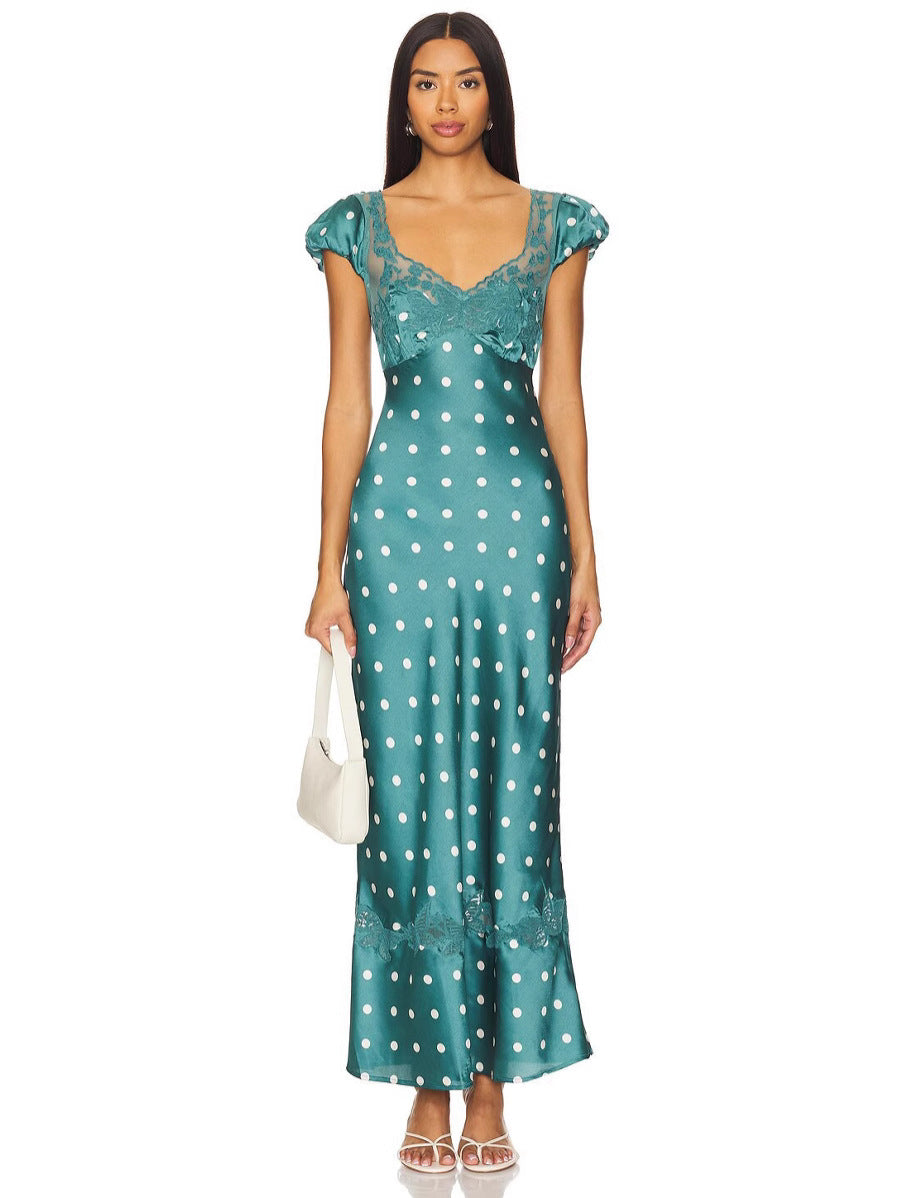 Attractive New Spring Fashion Forged Printed Dress