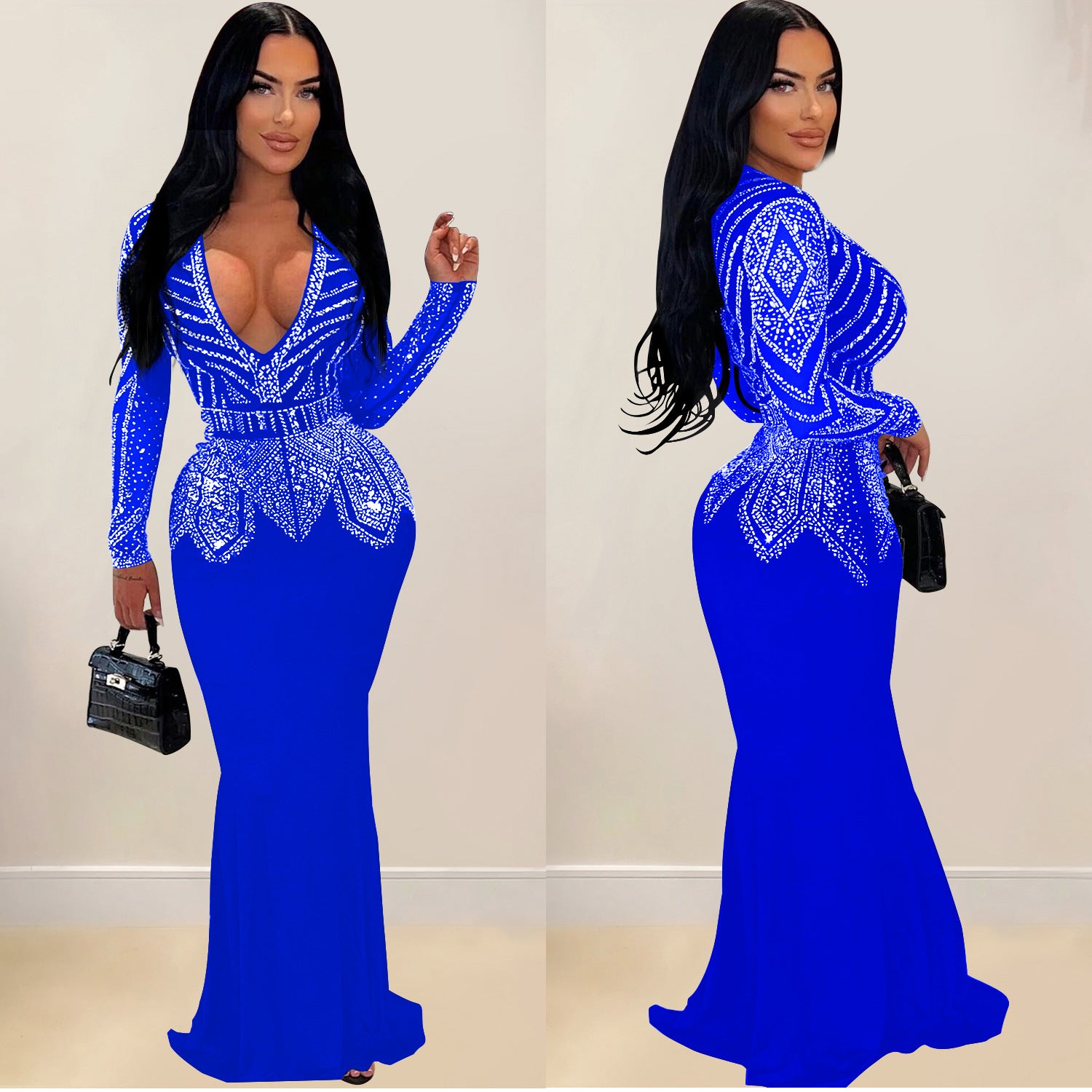 Innovative Popular Women's Fashion Wear Rhinestone Dress