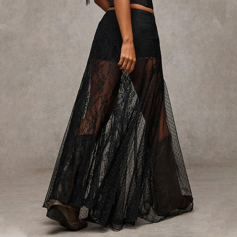 Women's Printed Cool Drag Adult Lady Like Woman Style Low Waist Skirts