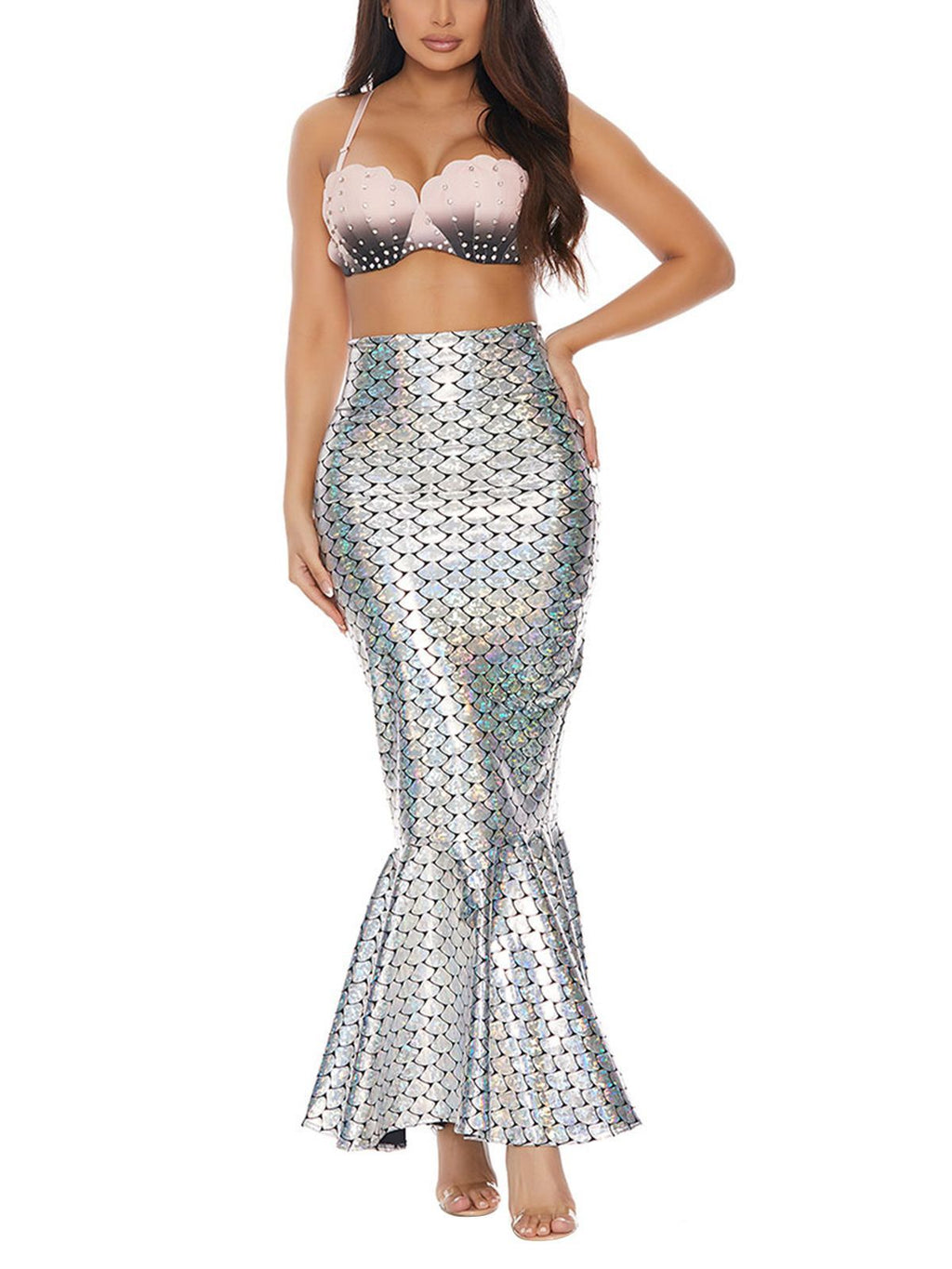 Mermaid High Waist Sexy Skinny Long Skirt