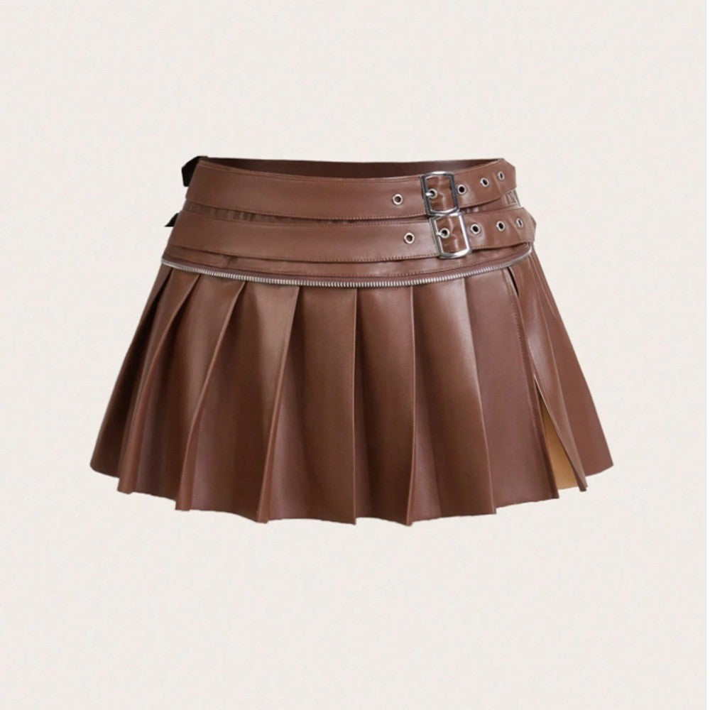 Women's Sexy Hot Pleated Versatile Split Skirt