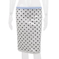 Women's Summer Fashion Retro Dots Printed Low Waist Slim Slimming Skirt