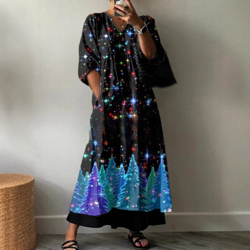 Comfortable Women's Casual Fashion Printed Mid-length Jumpsuits