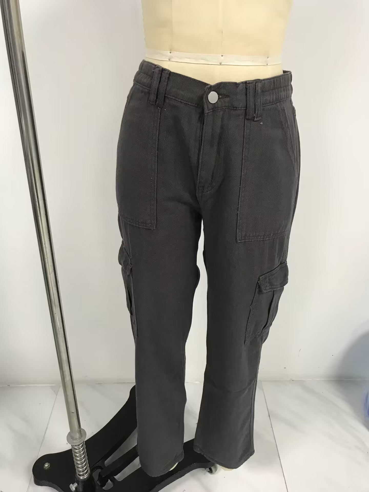 Glamorous Women's Slim High Waist Cargo Women's Jeans