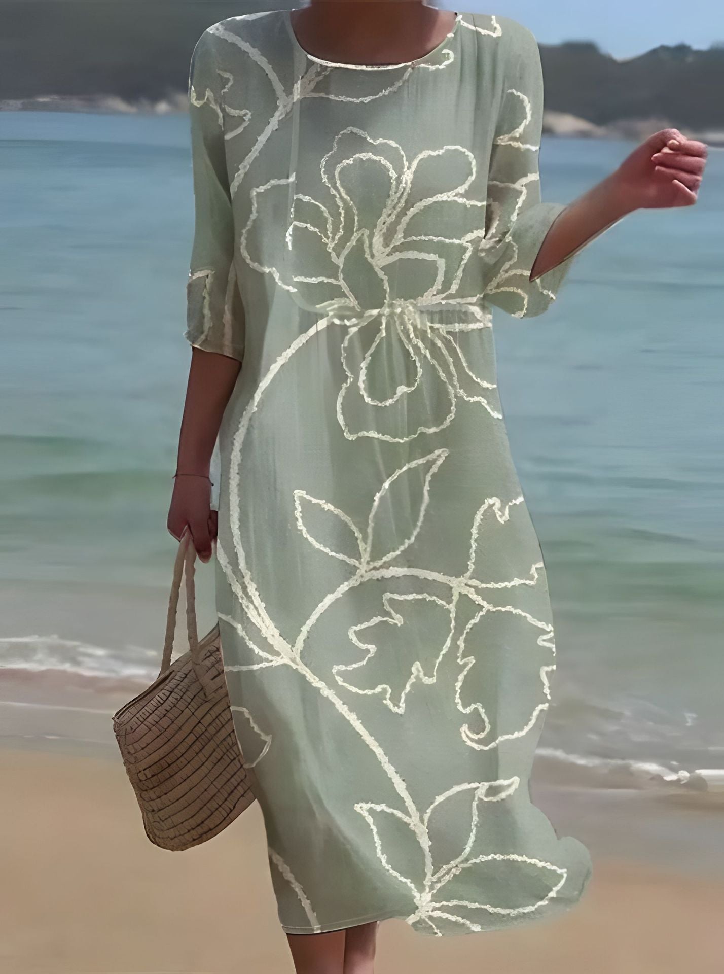 Women's Summer Long Printed Casual Fashion Ladies Skirts