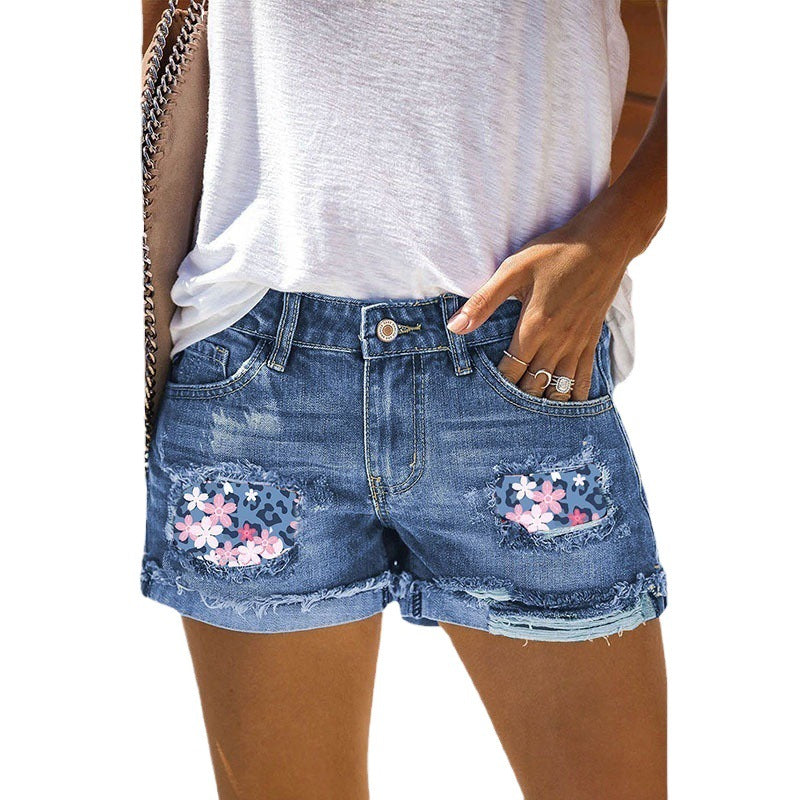 Women's Summer British Style Street Hipster Women's Jeans