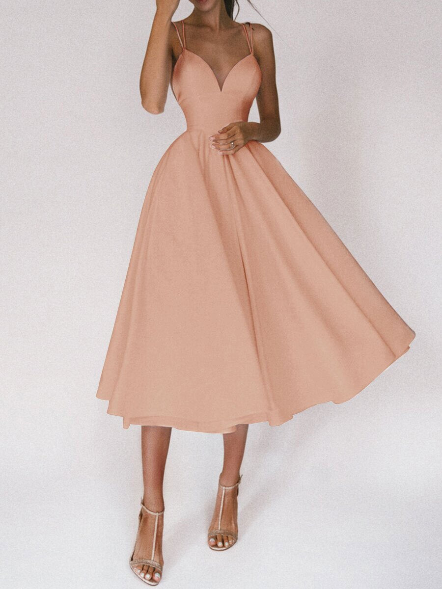 Women's Sling Fashion Sexy Large Swing Dress