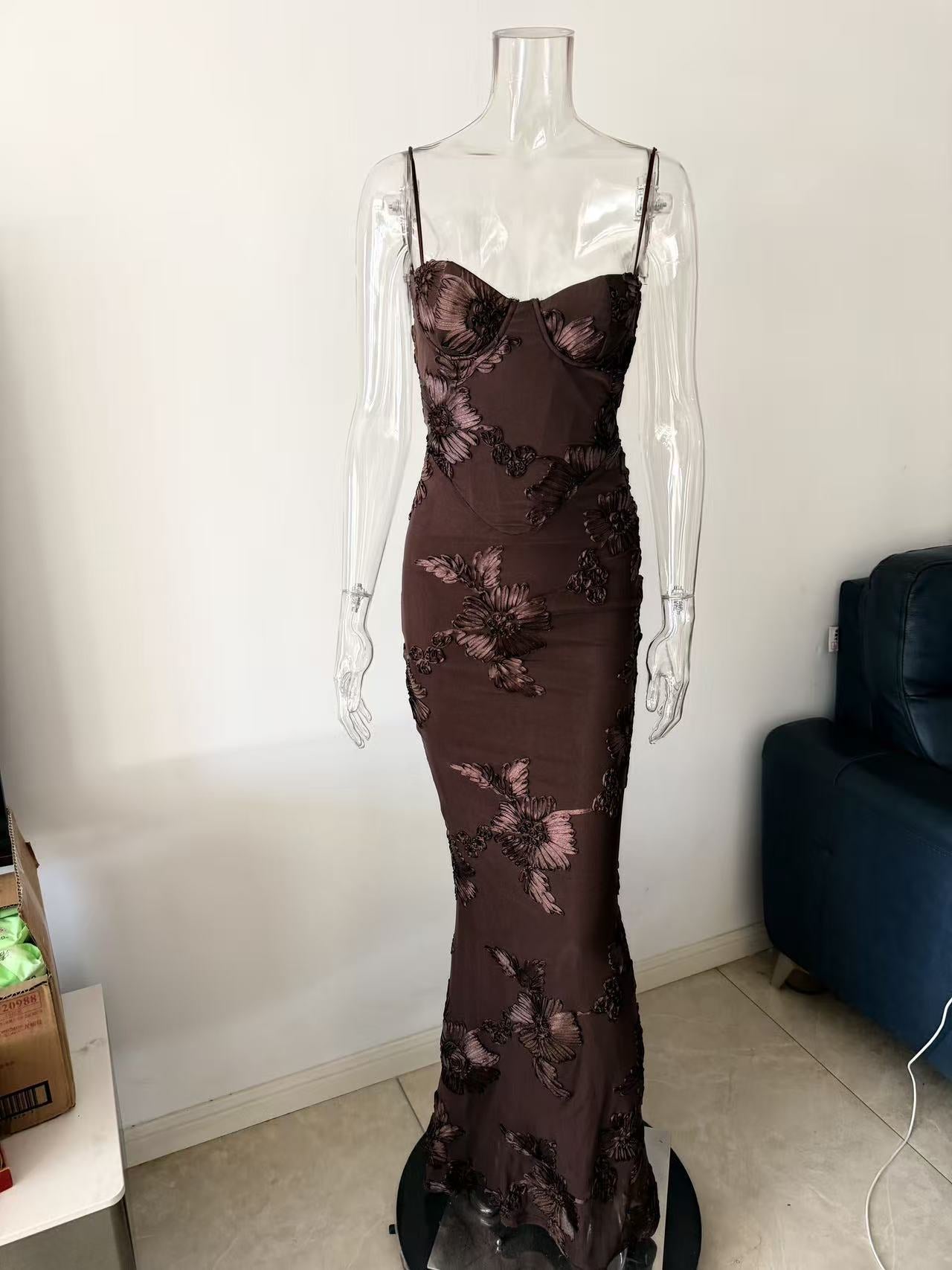 One-hand Casual Fashion Three-dimensional Embroidered Flower Tops
