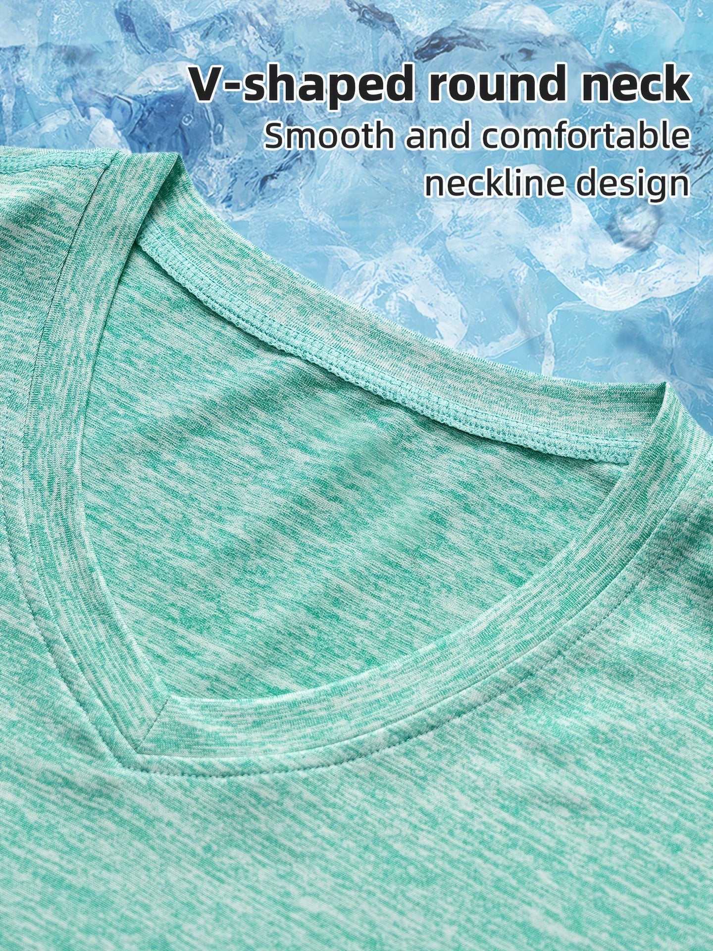 Women's Summer Sports Sleeve Slim Fit Breathable Women's T-shirt