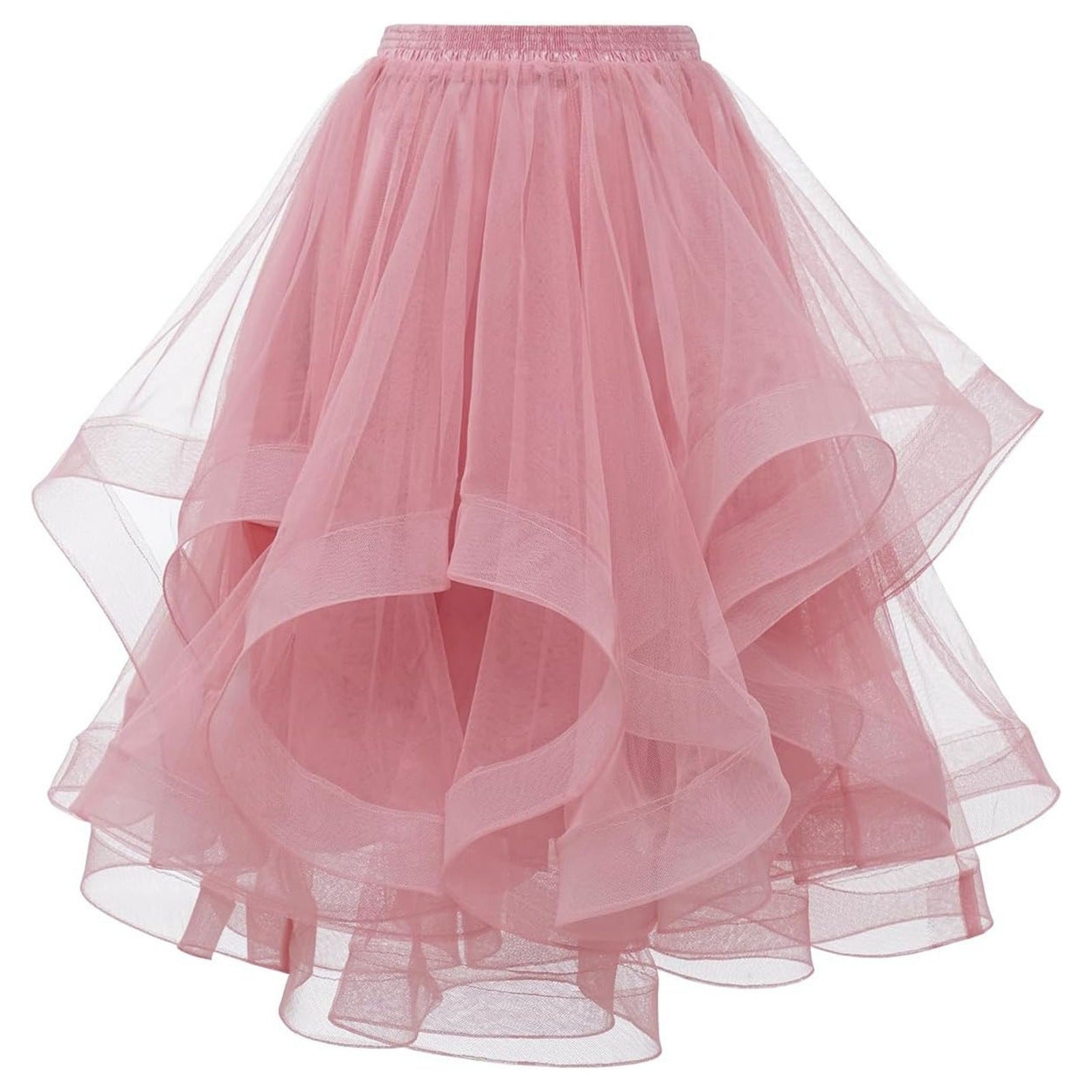 Dance Prom Dress Bridesmaid Fishtail Wave Skirts