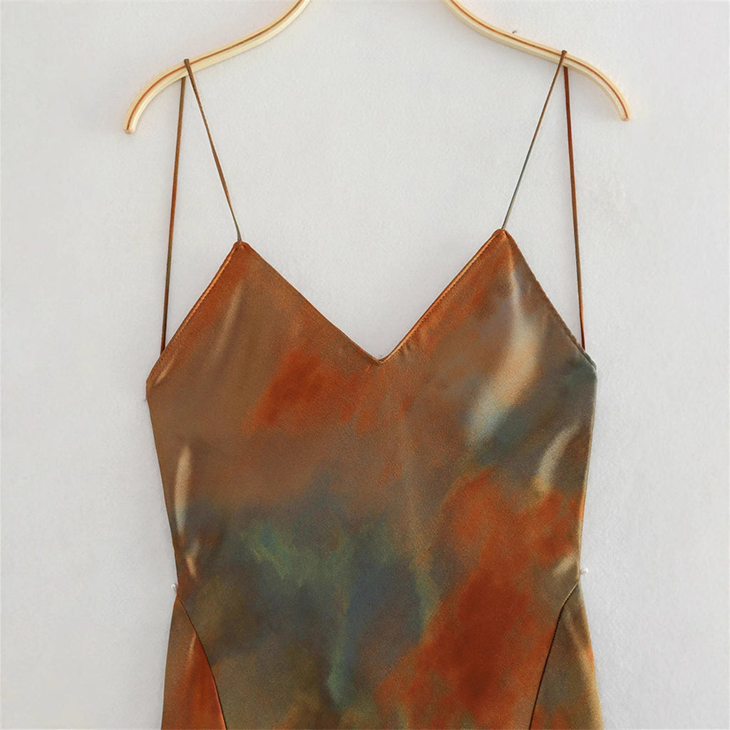 New Classic Women's Sleeveless Mid-length Slip Dress