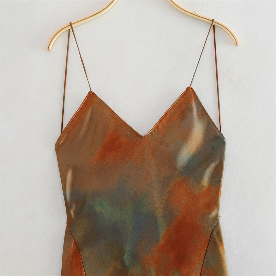 New Classic Women's Sleeveless Mid-length Slip Dress