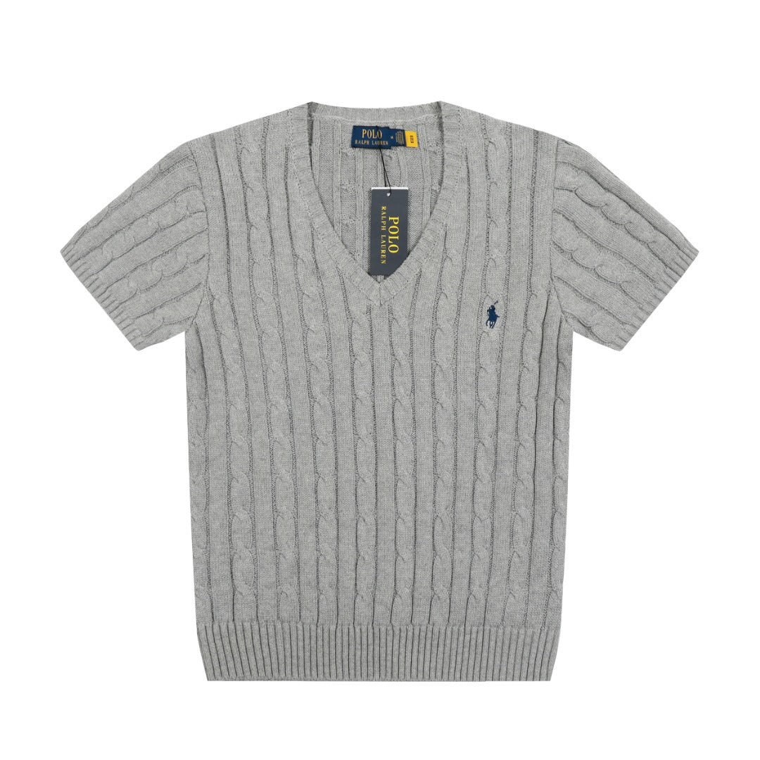 Pullover Embroidery Twist Needle Casual Sleeve Women's Sweater