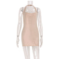 Women's High-grade Light Luxury Rhinestone Slim Summer Fashion Dress