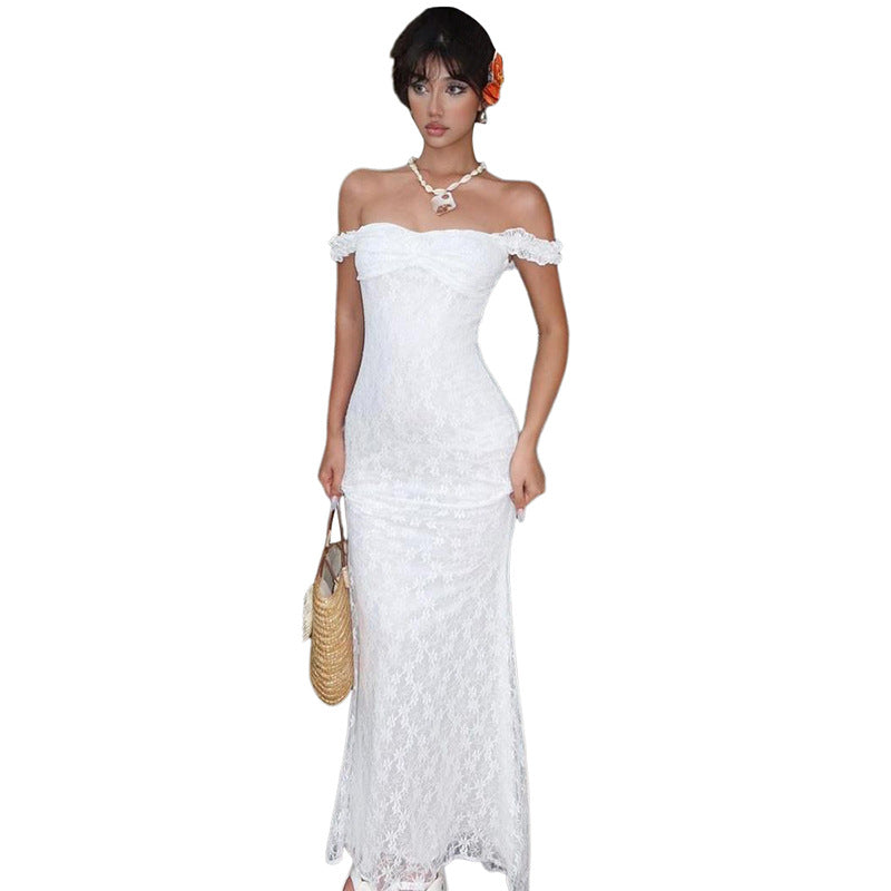 Women's Fashion Unique Sweet Elegance Sleeveless Sling High Waist Dress